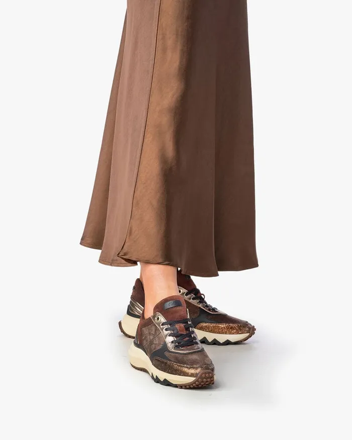Sneakers Women Floris Van Bommel Curvi 0401 Metallicprint