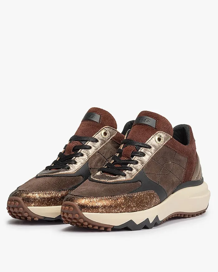 Sneakers Women Floris Van Bommel Curvi 0401 Metallicprint