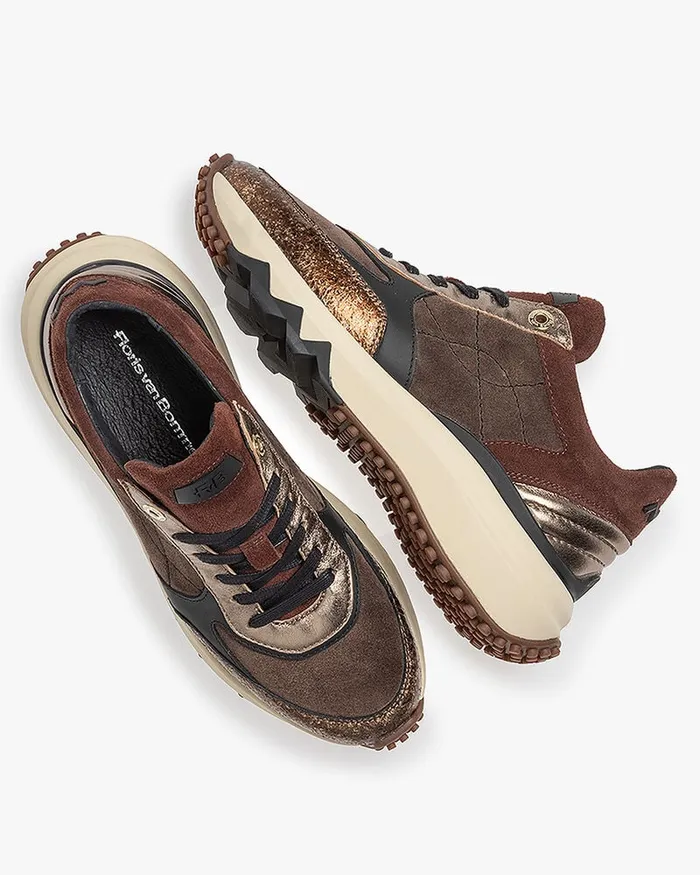 Sneakers Women Floris Van Bommel Curvi 0401 Metallicprint