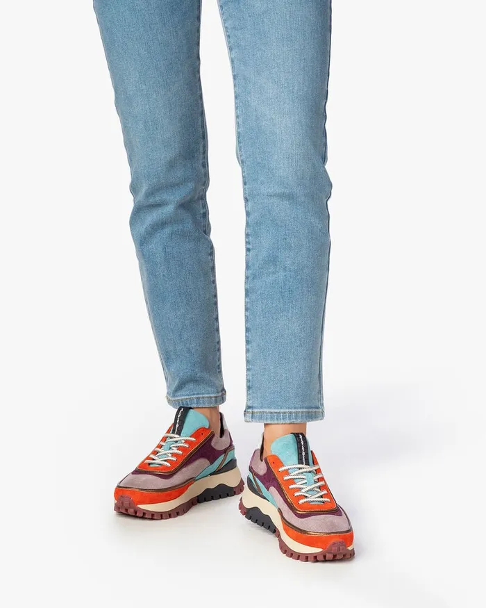 Sneakers Women Floris Van Bommel Grommi 0203 Suede