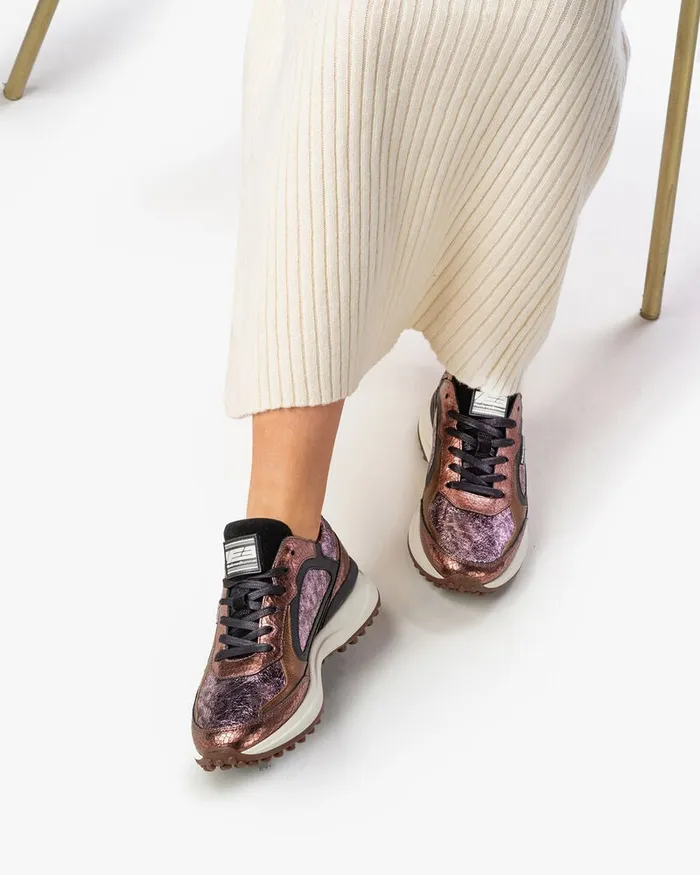 Sneakers Women Floris Van Bommel Noppi 3511 Craquele