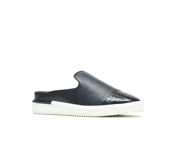 Sneakers Women Sabine Mule Black Leather Hush Puppies