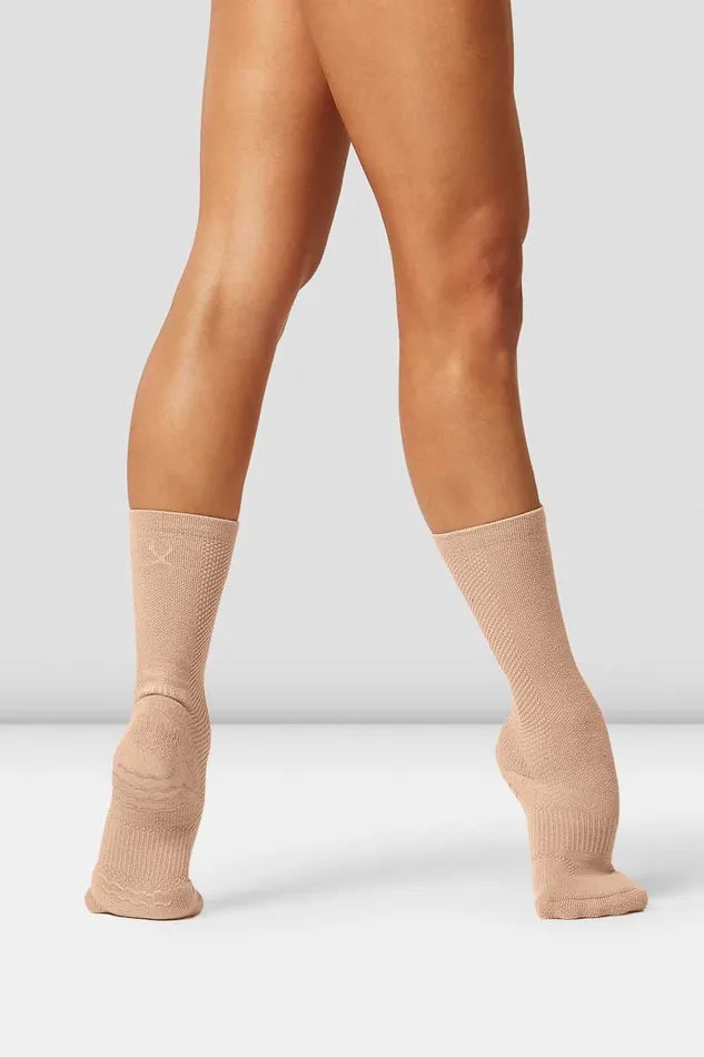 Socks Bloch Accessories Blochsox Dance Socks Sand Knit
