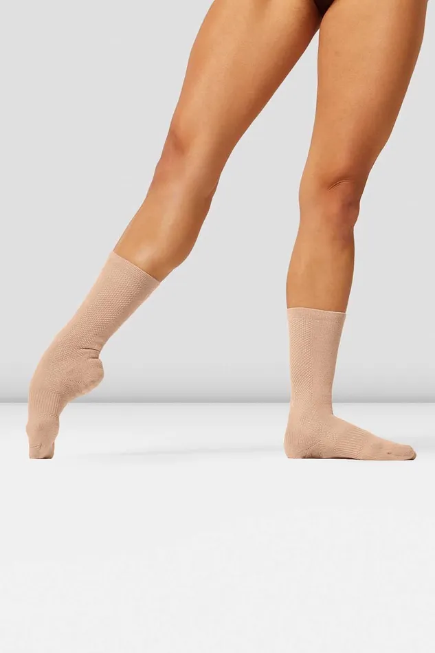 Socks Bloch Accessories Blochsox Dance Socks Sand Knit