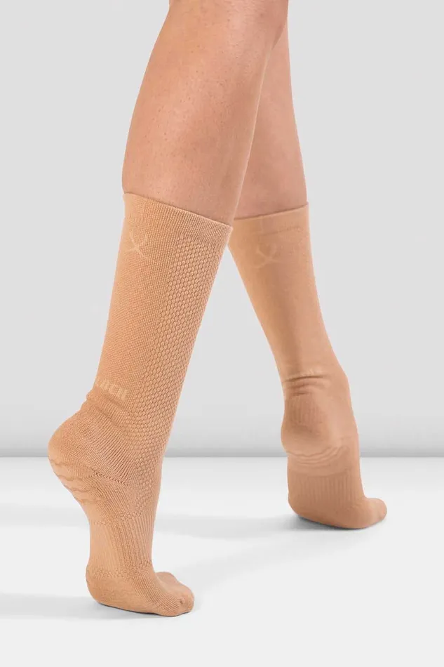 Socks Bloch Accessories Blochsox Dance Socks Sand Knit