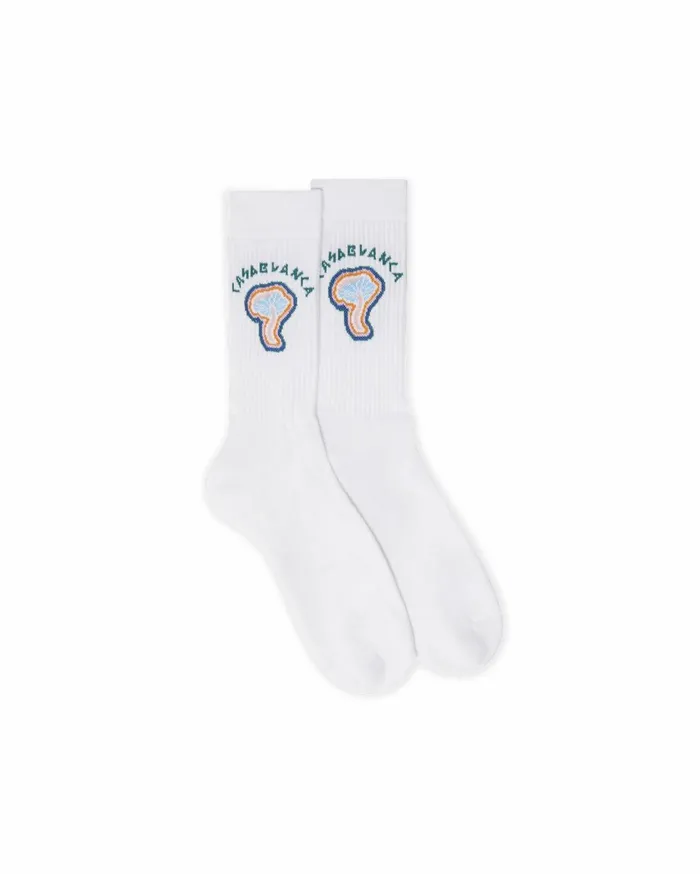 Socks MenWomen Casablanca Paris Rainbow Mushroom Socks