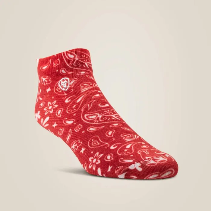 Socks Women Ariat Pony Print Ankle Sock 2 Pair Multi Color Pack Blackred Socks Women Ariat Pony Print Ankle Sock 2 Pair Multi Color Pack Blackred