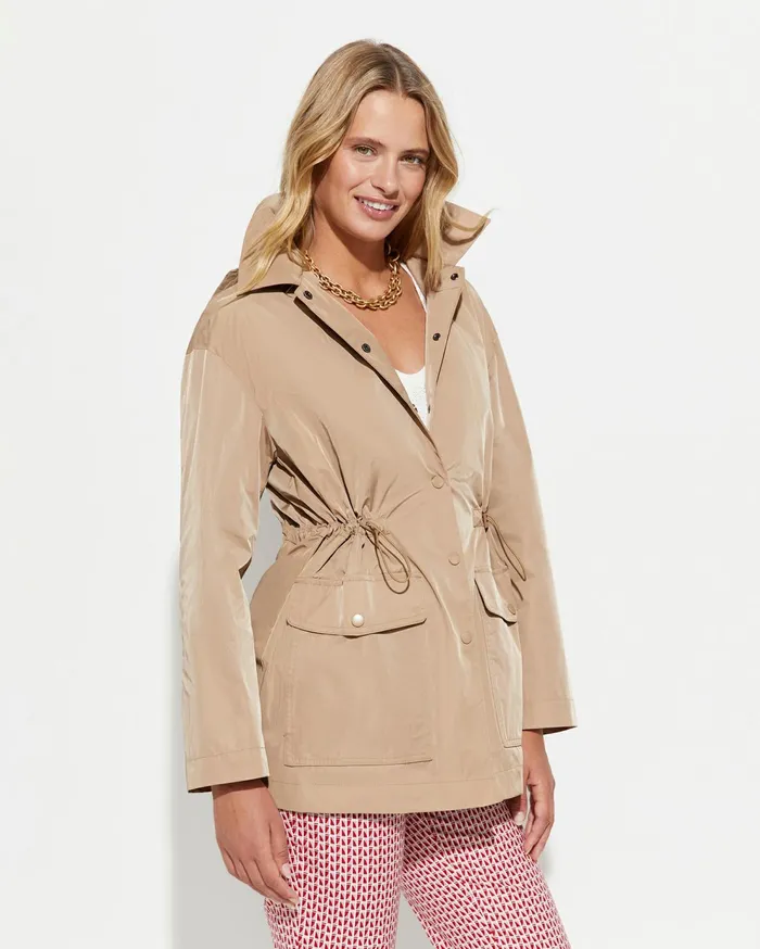 Sportscraft Adalia Patch Pocket Anorak Hazelnut Women Jackets and Vests