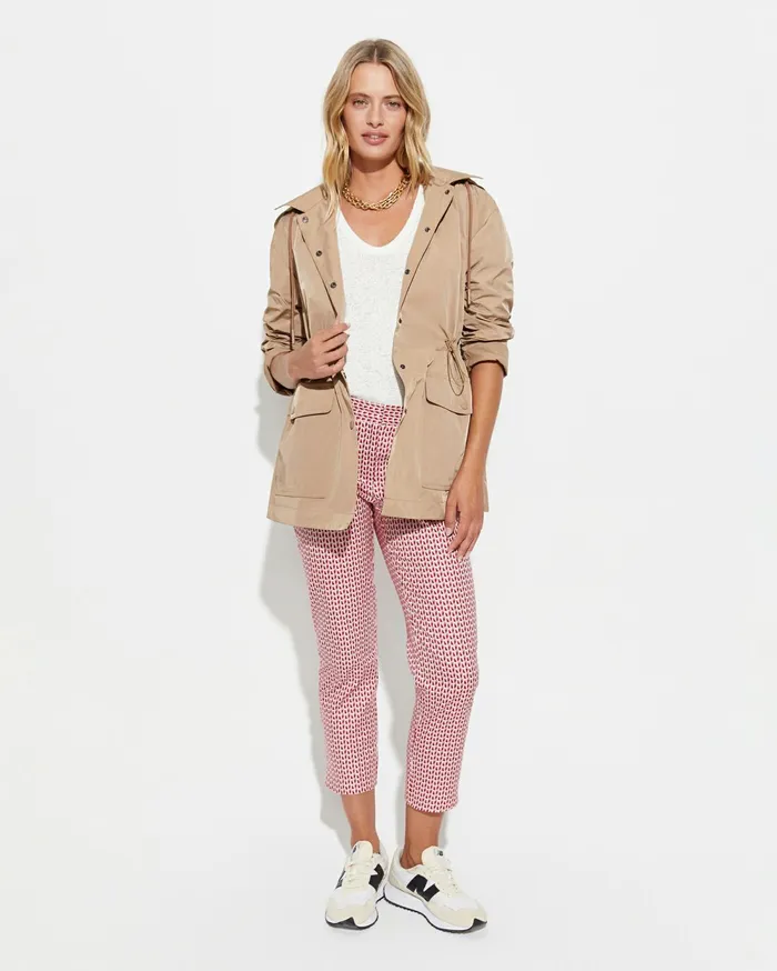 Sportscraft Adalia Patch Pocket Anorak Hazelnut Women Jackets and Vests