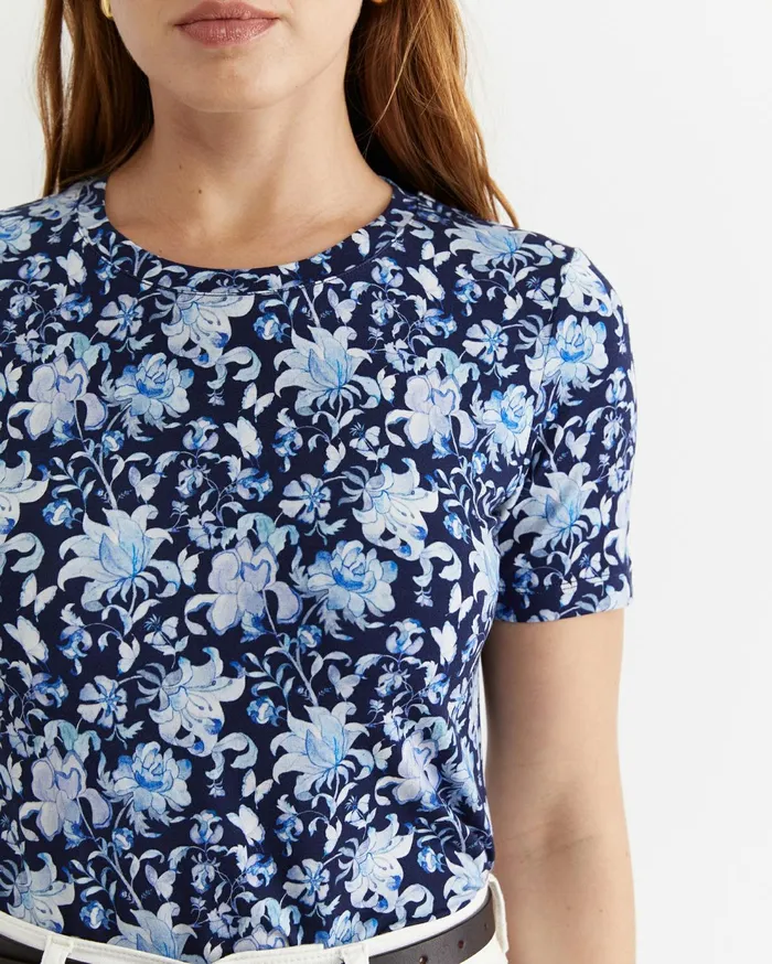 Sportscraft Butterfly Liberty Short Sleeve Tee Multi Women Tops and Tees