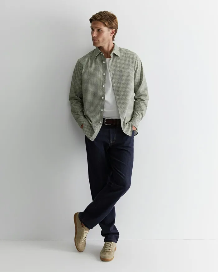 Sportscraft Claremont Print Shirt Foliage Men Shirts
