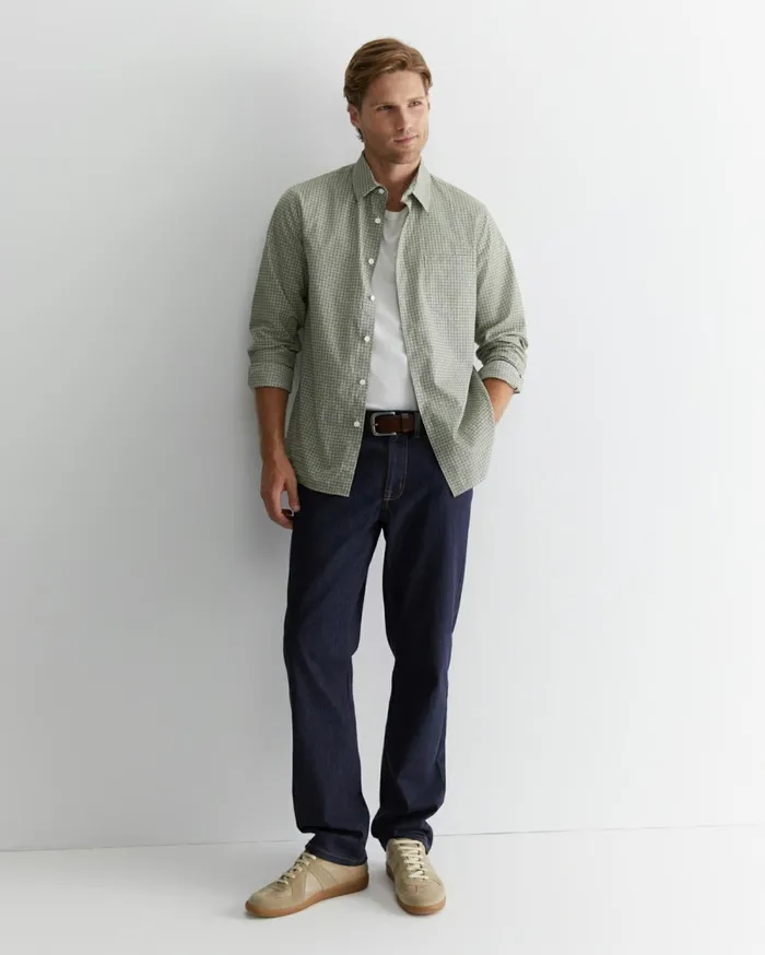 Sportscraft Claremont Print Shirt Foliage Men Shirts
