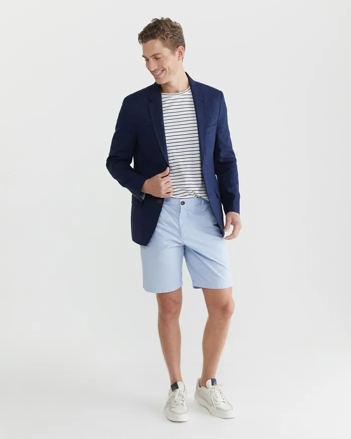 Sportscraft Classic Chino Short Frost Blue Men Shorts
