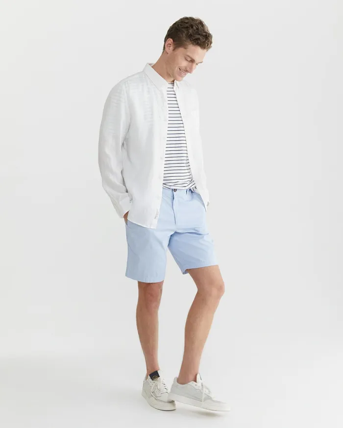 Sportscraft Classic Chino Short Frost Blue Men Shorts