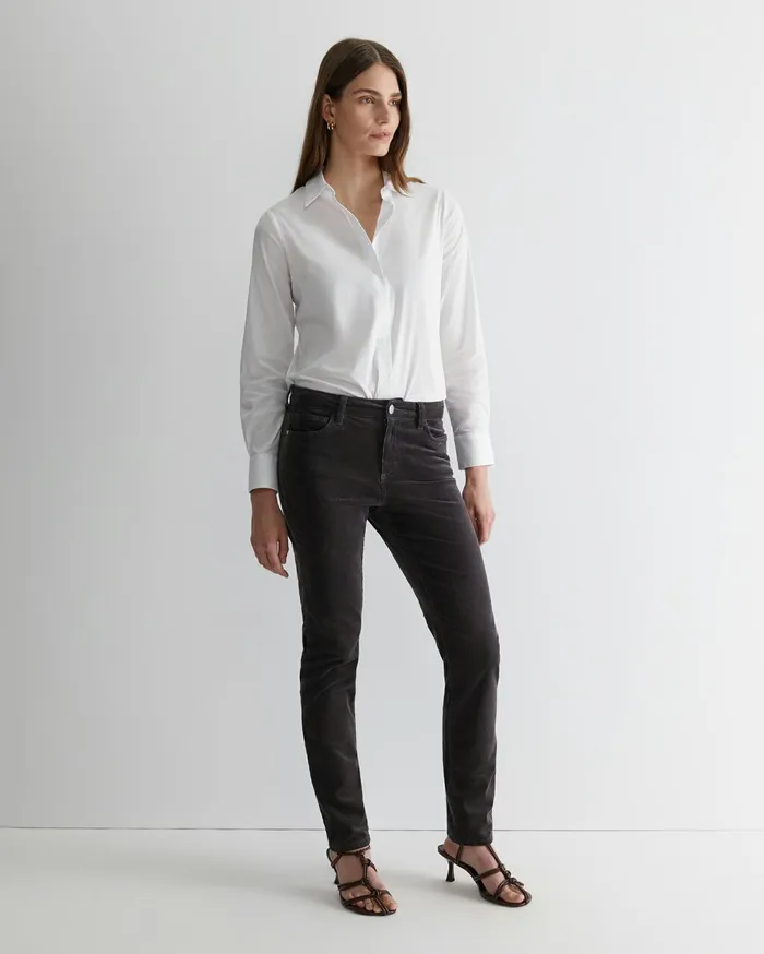 Sportscraft Cleo Cord Jean Charcoal Women Pants