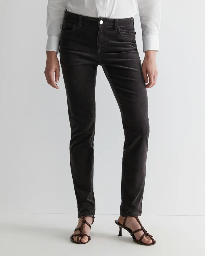 Sportscraft Cleo Cord Jean Charcoal Women Pants