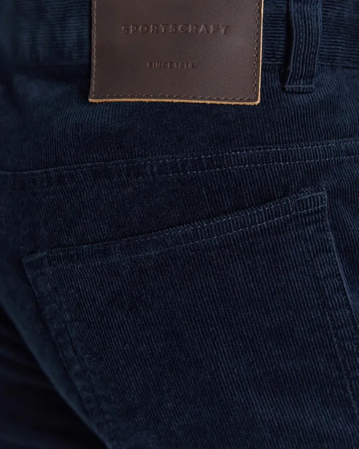 Sportscraft Cooper Cord Navy Men Pants