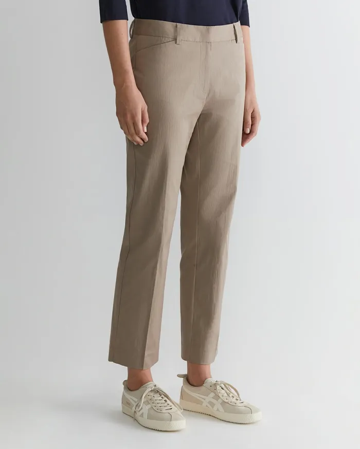 Sportscraft Evie Straight Capri Pant Cappuccino Women Pants