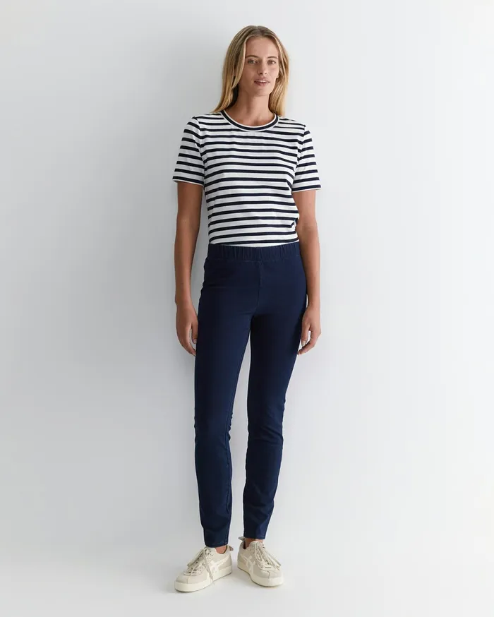 Sportscraft Felicity Denim Pull On Pant Indigo Women Pants