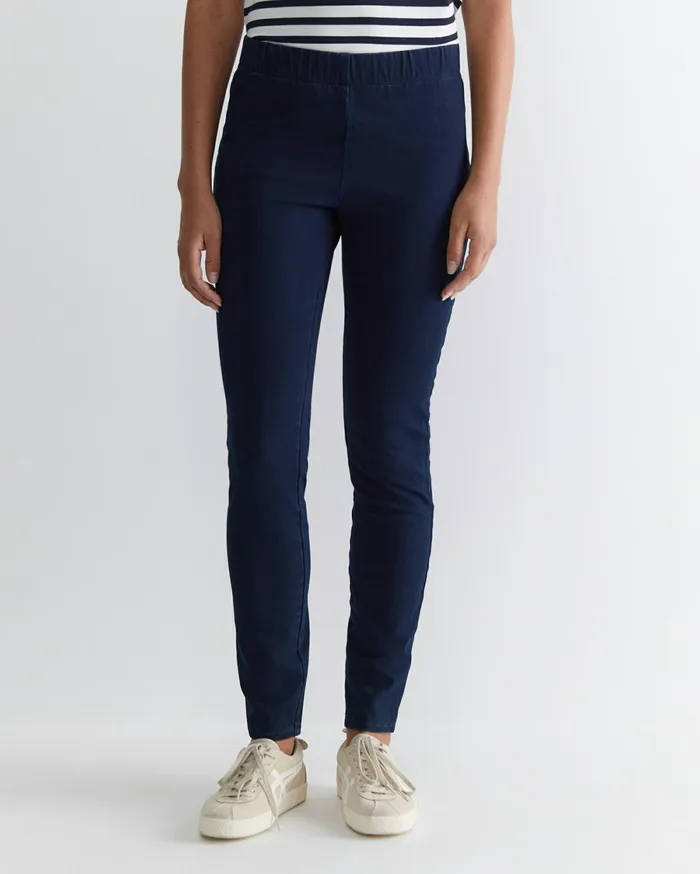 Sportscraft Felicity Denim Pull On Pant Indigo Women Pants