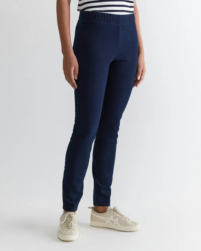 Sportscraft Felicity Denim Pull On Pant Indigo Women Pants