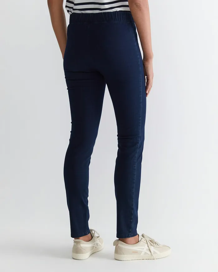 Sportscraft Felicity Denim Pull On Pant Indigo Women Pants