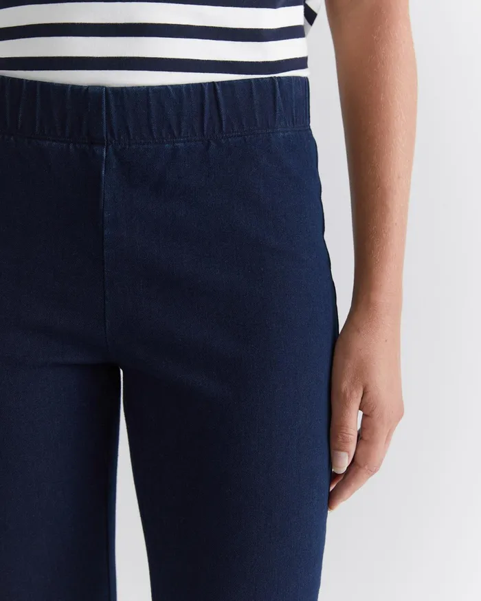 Sportscraft Felicity Denim Pull On Pant Indigo Women Pants