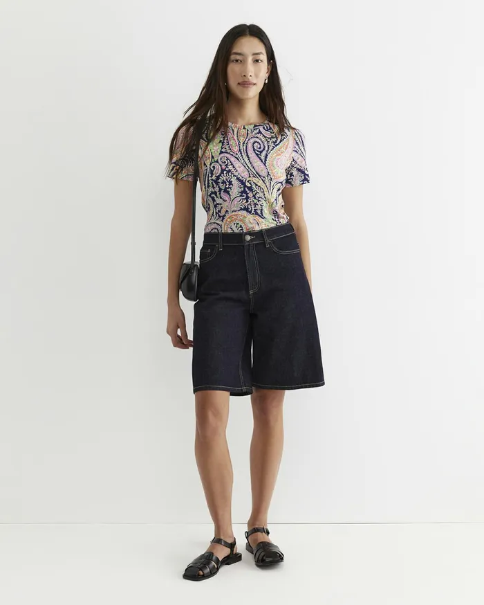 Sportscraft Florence Short Sleeve Liberty Tee Navy Multi Women Tops and Tees