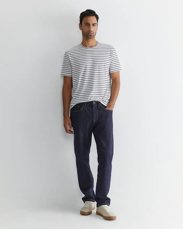 Sportscraft Grayson Straight Jean Raw Indigo Men Pants