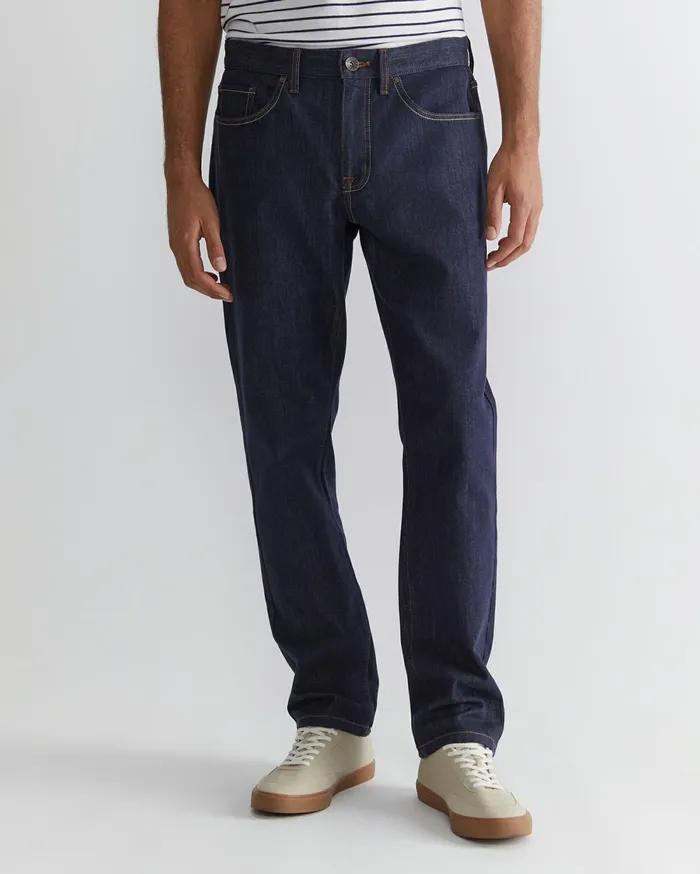 Sportscraft Grayson Straight Jean Raw Indigo Men Pants