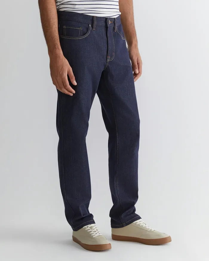 Sportscraft Grayson Straight Jean Raw Indigo Men Pants