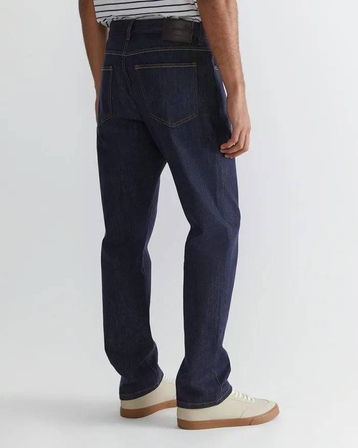 Sportscraft Grayson Straight Jean Raw Indigo Men Pants
