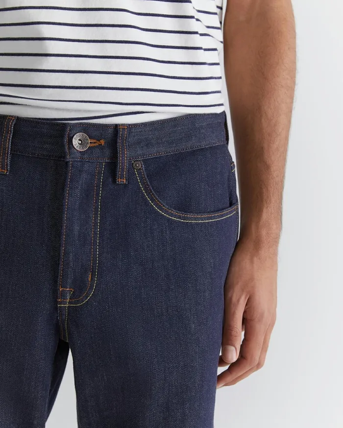 Sportscraft Grayson Straight Jean Raw Indigo Men Pants