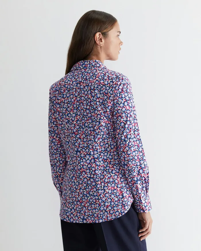 Sportscraft Harlow Georgina Relaxed Shirt Pink Multi Women Shirts