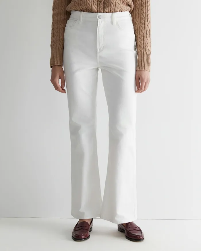 Sportscraft Holly Bootleg Jean White Women Pants
