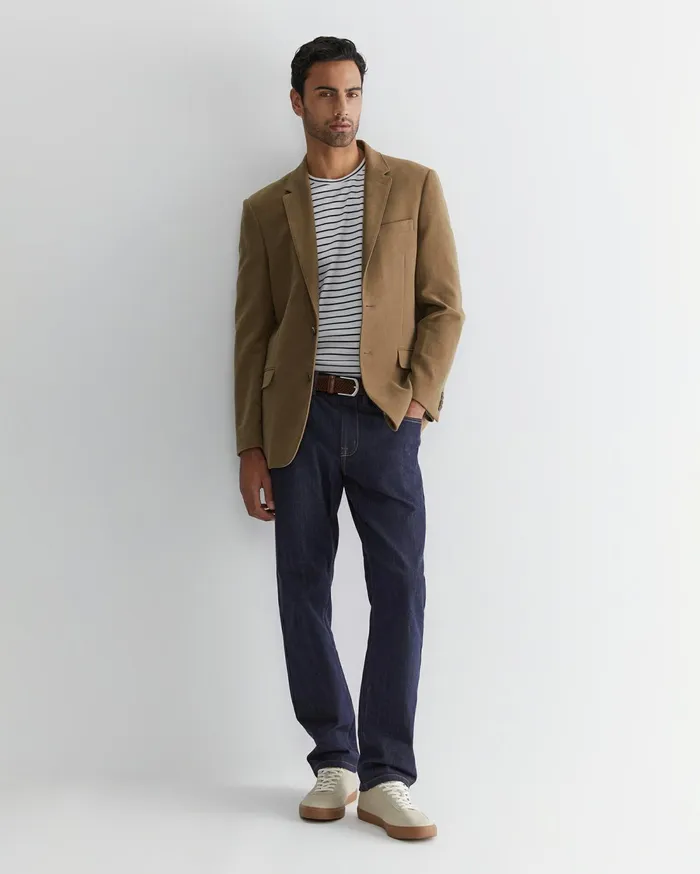 Sportscraft Italian Moleskin Blazer Musk Men Jackets and Blazers