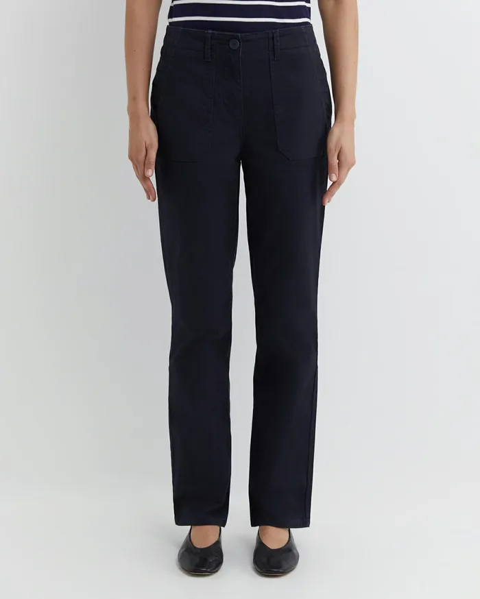 Sportscraft Laura Pocket Pant Classic Navy Women Pants