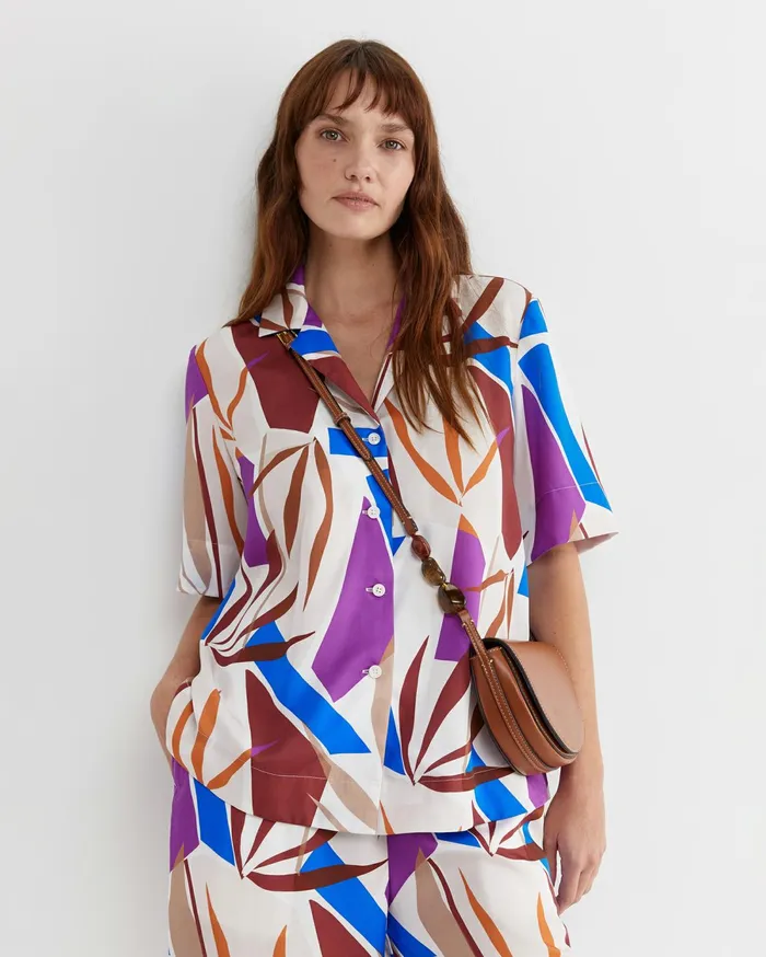 Sportscraft Marie Short Sleeve Shirt Multi Women Shirts