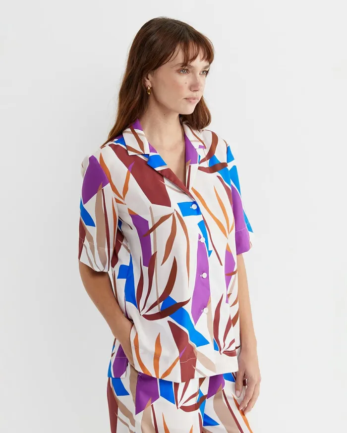 Sportscraft Marie Short Sleeve Shirt Multi Women Shirts