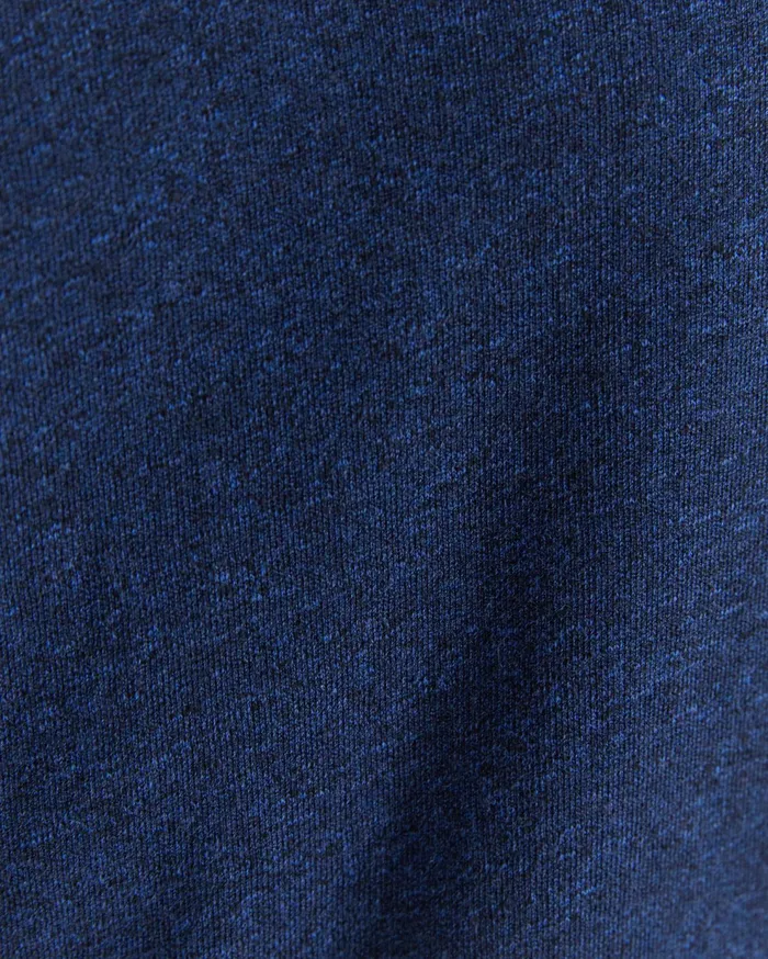 Sportscraft Mont Quarter Zip Navy Melange Men Knitwear