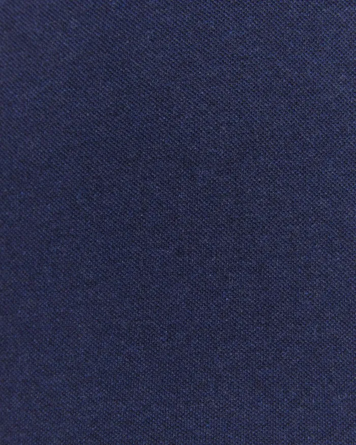 Sportscraft Pique Polo Melange Ink Melange Men TShirts and Polos