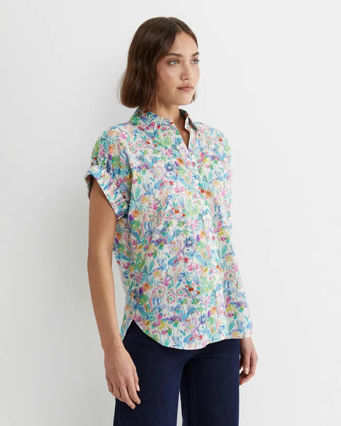 Sportscraft Proposal Short Sleeve Liberty Shirt Multi Women Shirts