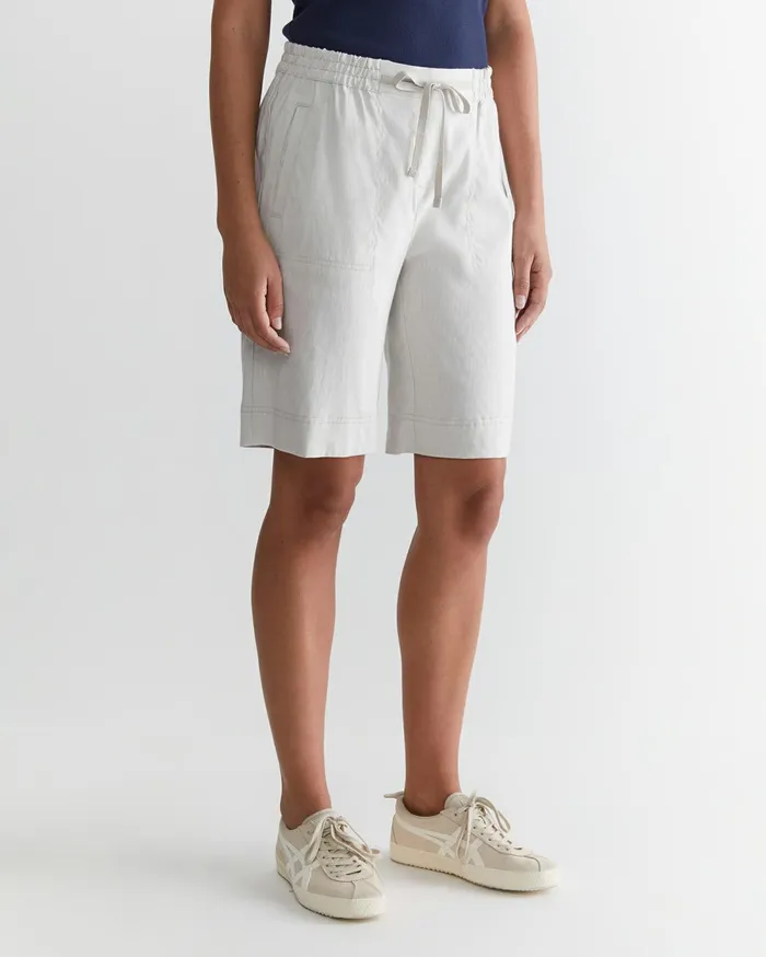 Sportscraft Rosa Linen Short Natural Women Shorts