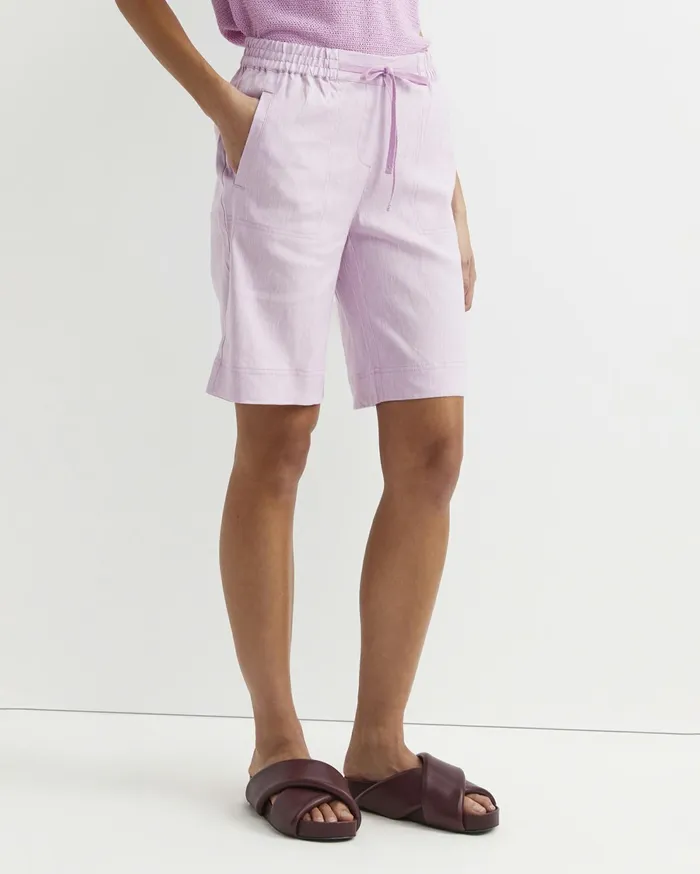 Sportscraft Rosa Linen Short Orchid Women Shorts