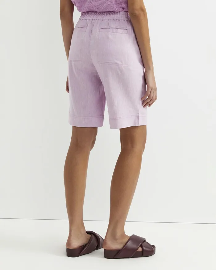 Sportscraft Rosa Linen Short Orchid Women Shorts