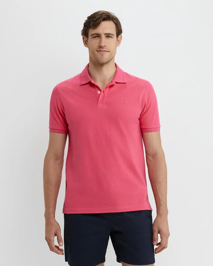Sportscraft SC Pique Polo Hibiscus Men TShirts and Polos