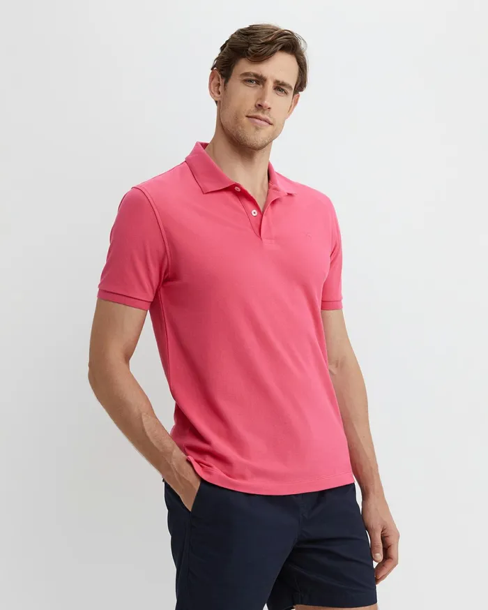 Sportscraft SC Pique Polo Hibiscus Men TShirts and Polos