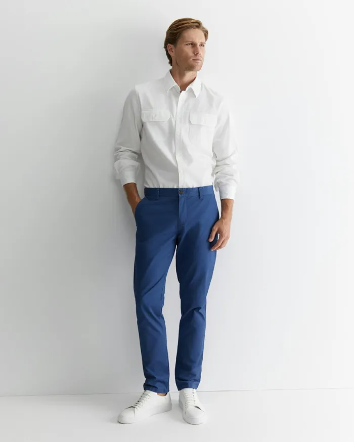 Sportscraft Smith Tapered Chinos Azure Men Pants