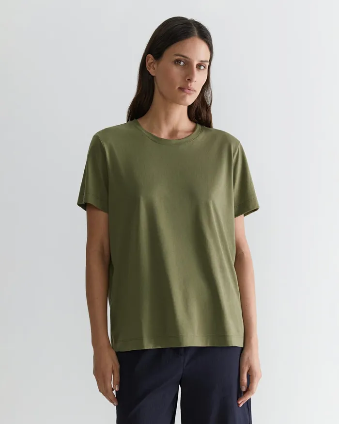 Sportscraft The Essential Tee Khaki Women Tops and Tees