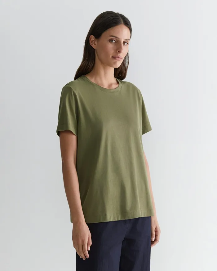 Sportscraft The Essential Tee Khaki Women Tops and Tees